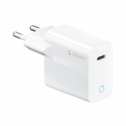 Сетевое зарядное устройство USB Type-C, Power Delivery, 20Вт, белый, Deppa, Deppa 11424