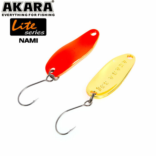 блесна колебалка akara lite series nami 27 2 гр bn Блесна колебалка Akara Lite Series Nami 30 2,5 гр. Go-05