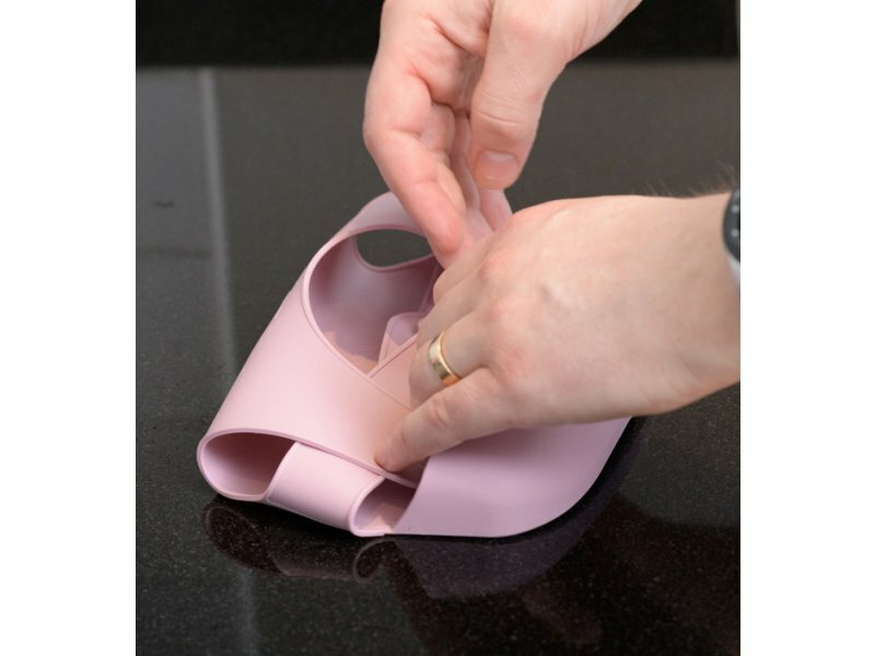 Everyday Baby Детский силиконовый нагрудник, розовый - фото №11