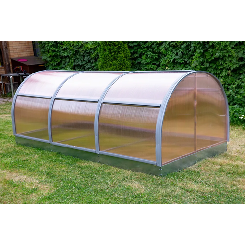 Парник ТМК Прогресс-мини new (1,5 х 3 х 1,18 м), поликарбонат Нано 4 мм, с оцинкованной грядкой