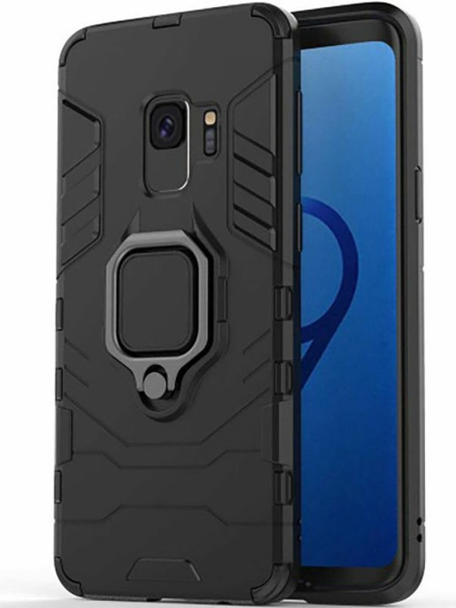фото Brodef Ring Противоударный чехол с кольцом для Samsung Galaxy S9