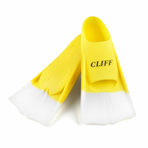 Ласты для бассейна CLIFF р.36-38, чёрно-белые ласты для бассейна cliff р 33 35 чёрно белые