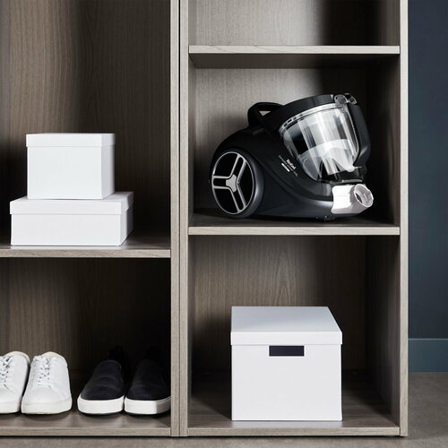 Tefal Compact Power XXL TW4B75EA, черный, 900 Вт, 2,5 л, безмешковый, ручка для переноски