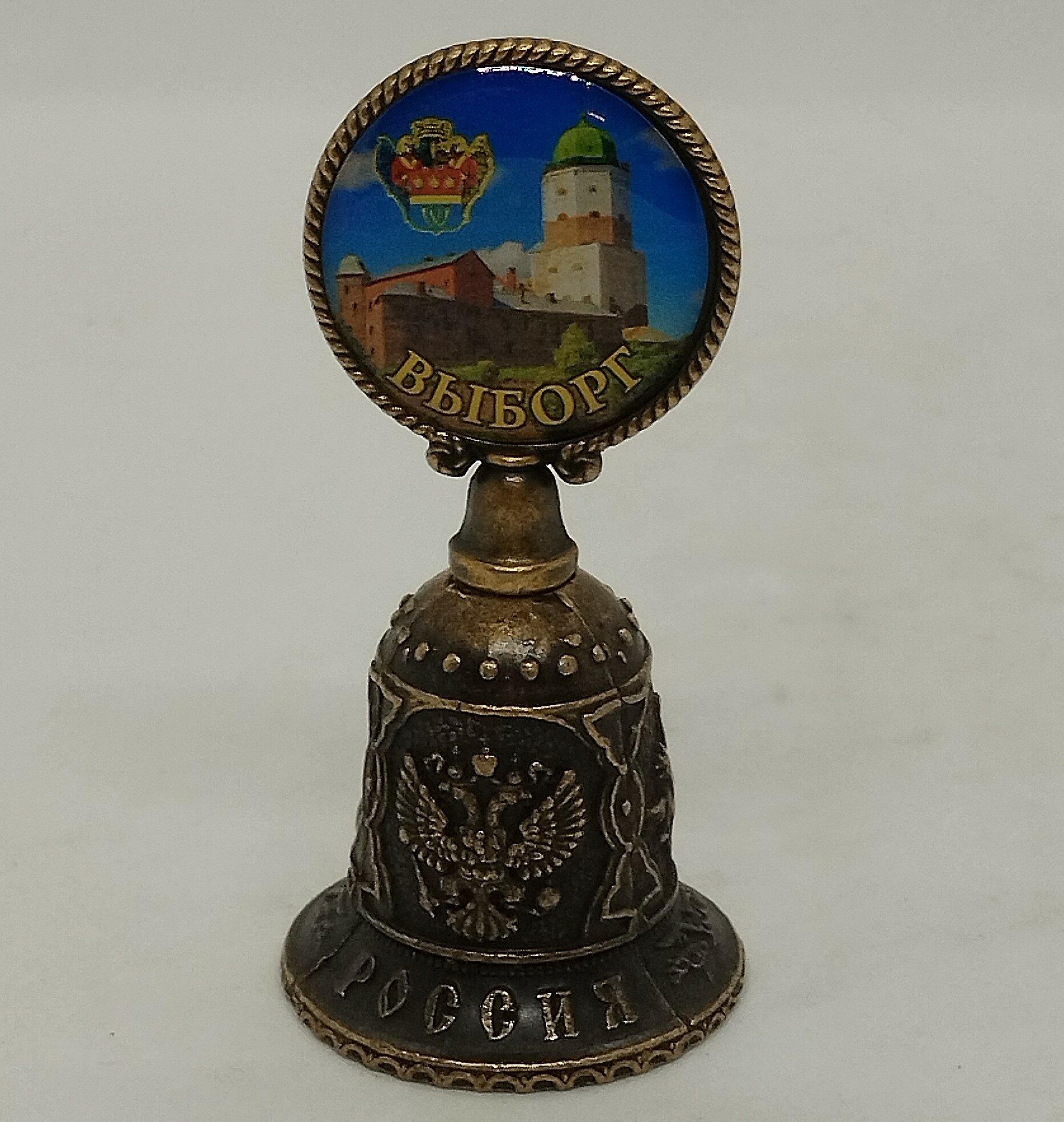 Колокольчик малый "выборг" медь — фото 1