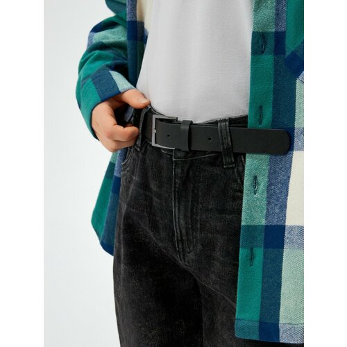 фото Ремень acoola, размер 85, черный