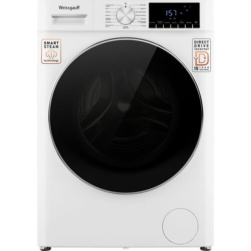 Cтиральная машина с прямым приводом инвертором и паром Weissgauff WM 58411 Direct Drive Steam 5249000₽
