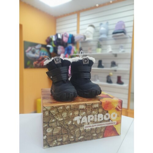 фото Ботинки tapiboo, размер 21, черный