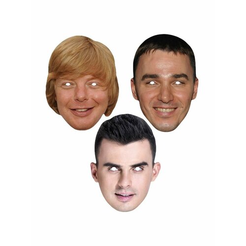 фото Набор карнавальных масок "иванушки international", картон fun mask