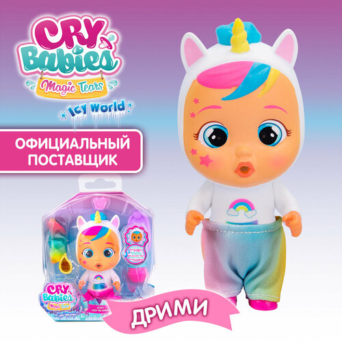 Край Бебис Волшебные слезки Игровой набор Согрей меня кукла Дрими Cry Babies Magic Tears