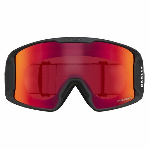 фото Очки горнолыжные oakley line miner l matte black/prizm snow torch iridium