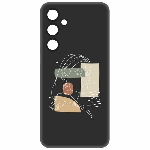 Чехол-накладка Krutoff Soft Case Уверенность для Samsung Galaxy A55 5G (A556) черный чехол накладка krutoff soft case постер для samsung galaxy a55 5g a556 черный