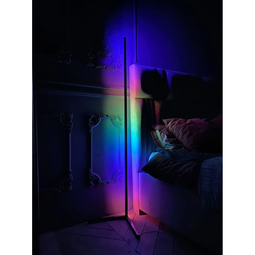 Умный угловой напольный светильник с дистанционным управлением пульт 2890₽