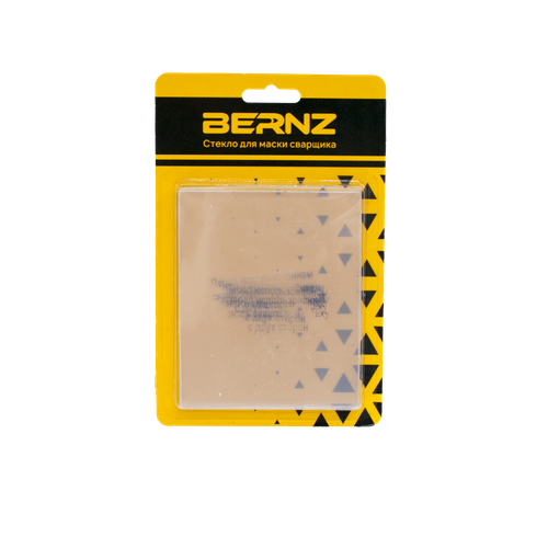 Стекло защитное прозрачное к маске сварщика 115х95 мм, уп. 5 шт, BERNZ