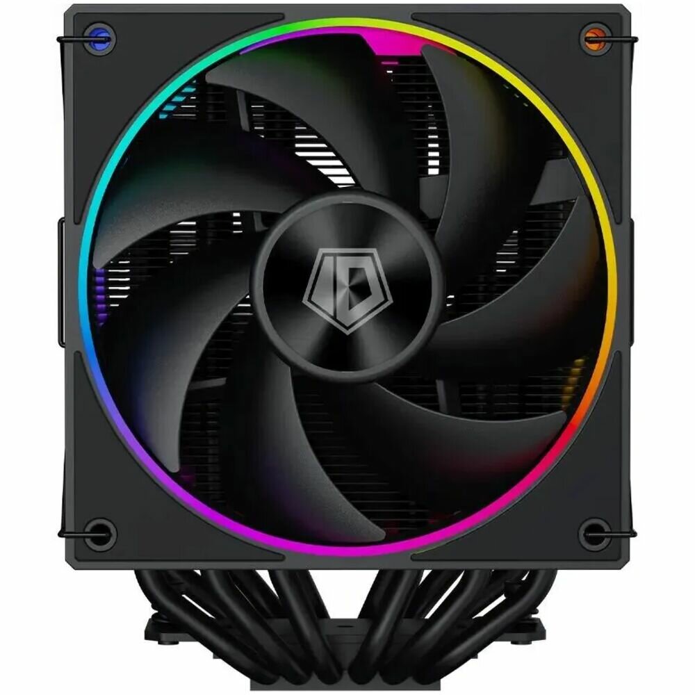 Кулер ID-Cooling LGA1700/1200/115x/AM5/AM4 (2*120mm fan, 500-2000rpm, 78CFM, 29.9dBA, 270W TDP, 4-pin PWM/5V 3-pin ARGB ) RET - фото №2