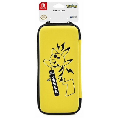 Защитный чехол Emboss case в стиле Pikachu для консоли Nintendo Switch игра pokémon shield expansion pass для nintendo switch картридж