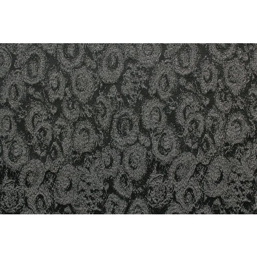 Ткань Жаккард костюмно-пальтовый Escada чёрно-серый, ш160см, 0,5 м