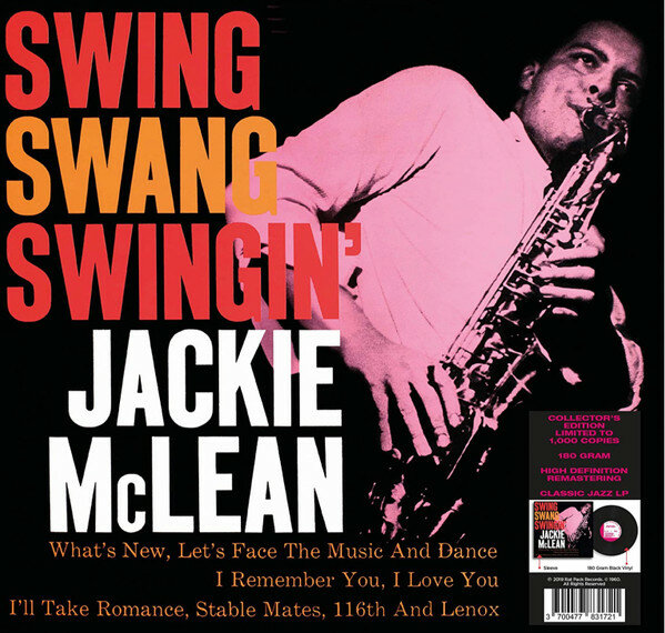 Виниловая пластинка MCLEAN JACKIE / SWING, SWANG, SWINGIN (1LP)