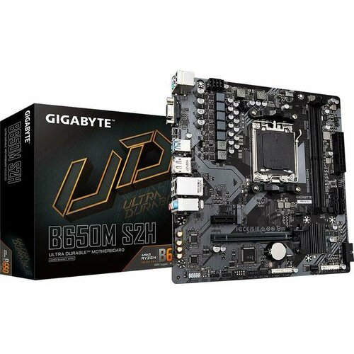 Материнская плата Gigabyte B650M S2H материнская плата gigabyte a520m s2h