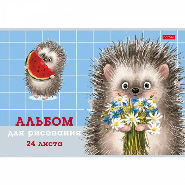 Альбом для рисования Хатбер А4, 24 листа - фото №4