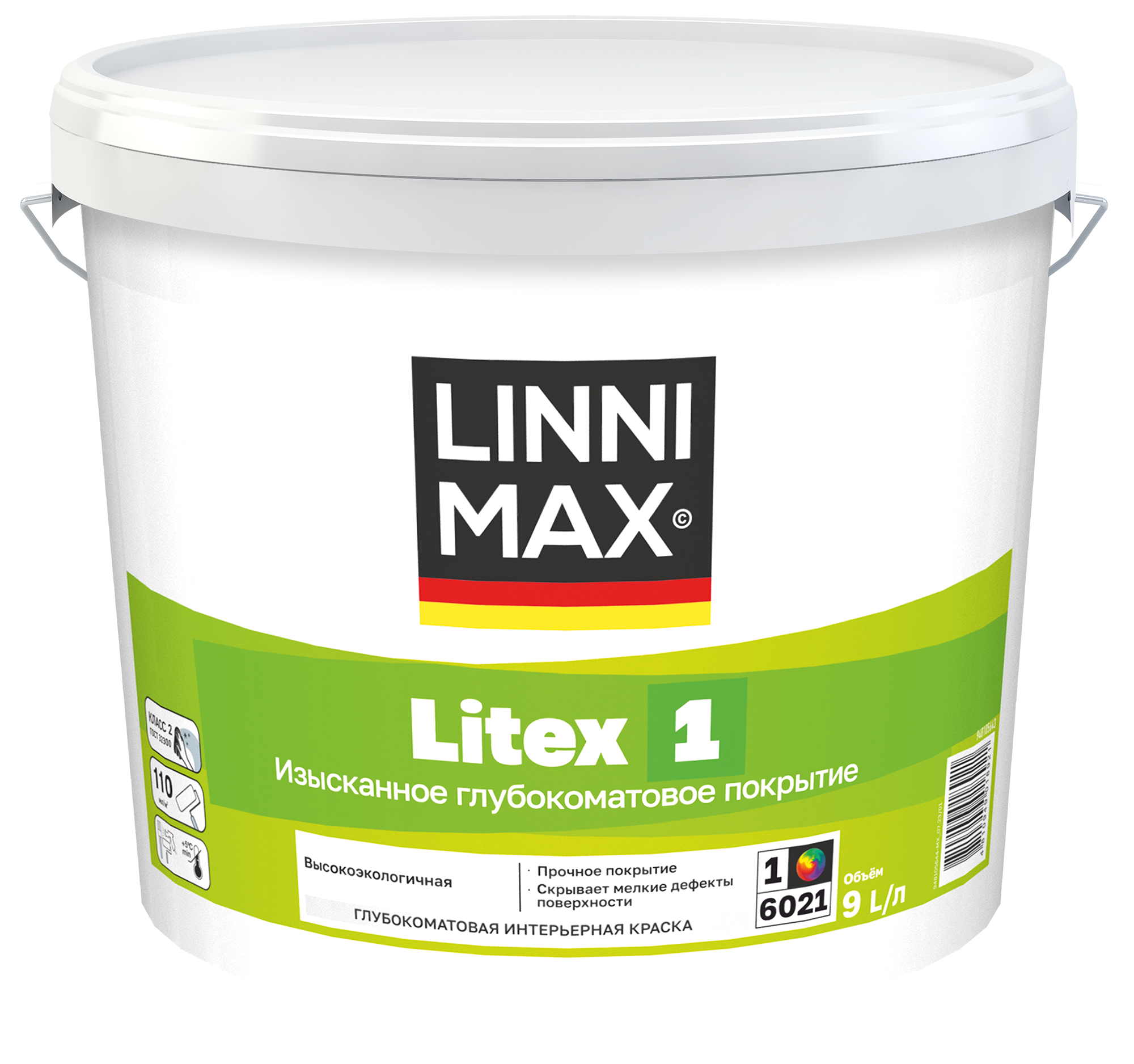 Краска водно-дисперсионная LINNIMAX Litex 1 / Литекс 1 База 1 2,5 л