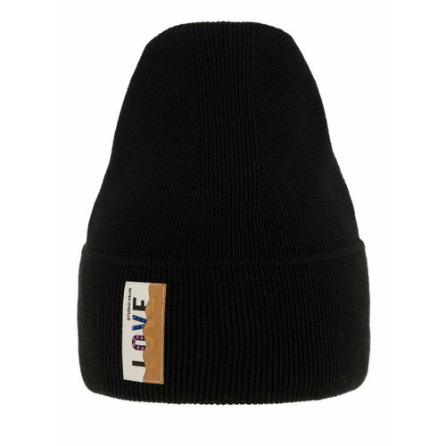 Шапка mialt, размер 54/56, черный шапка mialt размер 54 56 черный
