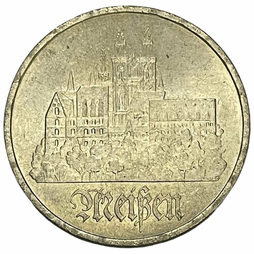 монета германия гдр 5 пфеннигов 1972 год 5 ГДР 5 марок 1972 г. (Город Мейсен) (A) (Лот №2)