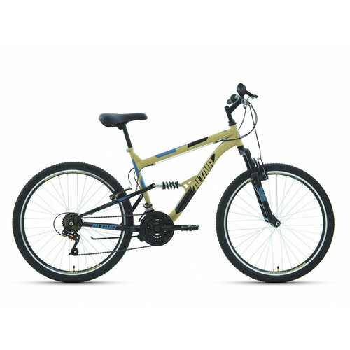 ALTAIR Велосипед ALTAIR MTB FS 26 1.0 V (рама 18, темно-серый/оранжевый) велосипед altair 26 mtb fs 26 1 0 18 ск темно серый оранжевый 20 21 г 17 rbk22al27130