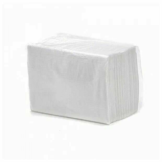 Салфетки бумажные 24х24см 1-слойные (упак 100шт) Белый PANDA