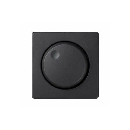s82 concept матовый черный заглушка simon 8200800098 1 шт Simon S82 Concept Матовый черный, Накладка для светорегулятора