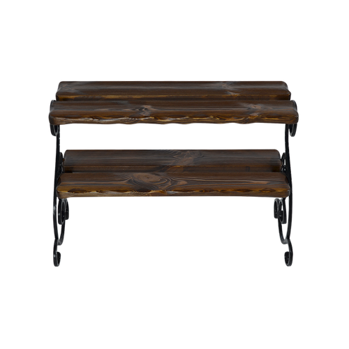 Полка деревянная ммк-древ Барон 4 для обуви 7233Н54 старый орех 10900₽