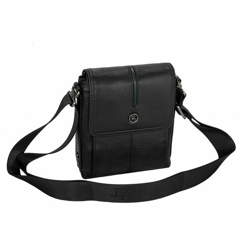 Сумка планшет , фактура зернистая, черный