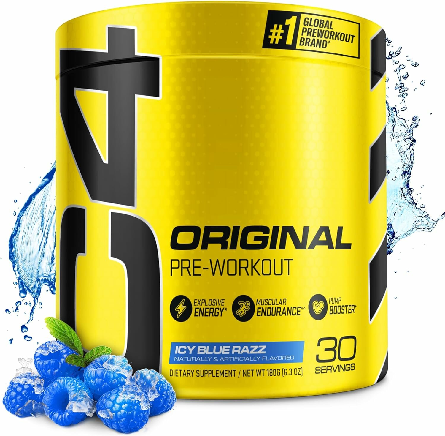 Предтреник Cellucor C4 Original, 30 порций, Синяя малина