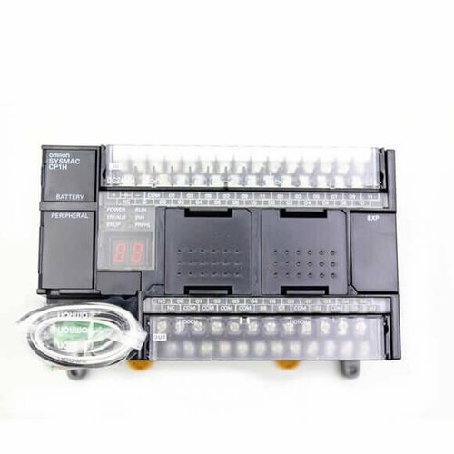 Программируемый логический контроллер OMRON CP1H-EX40DT-D-SC программируемый логический контроллер плк12а230 с дисплеем 230в tdm electric sq0750 0001