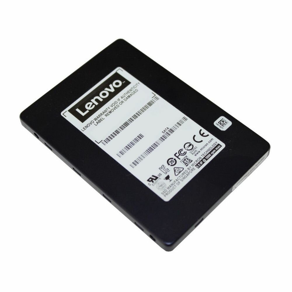 Накопитель SSD Lenovo ThinkSystem 2.5" PM883 960GB Entry SATA 6Gb Hot Swap (SR570/SR590/SR860/SN850/SR530/SR630/SN550/SR850/SD530/ST550/SR9 - фото №3