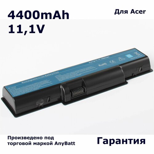 Аккумулятор AnyBatt 4400mAh, для AS09A31 AS09A41 AS09A51 AS09A61 AS09A71 AS09A75 AS09A90 BT.00603.076 AS09A73 AS09A56 CL1523B.806 AS09A70 AS09A78 аккумуляторная батарея ibatt ib u2 a279h 5200mah для acer emachines e627 emachines e727 aspire 5334 aspire 5734z emachines d525 aspire 5732 aspire 5517 emachines e620 emachines g625 emachines e525 902g16mi aspire 5541g 303g25mi