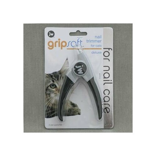JW65040/50409 J.W. Когтерез-гильотина для кошек Grip Soft Deluxe Nail Trimmer