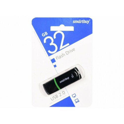 USB флеш накопитель Smartbuy 32GB Paean Black (SB32GBPN-K)