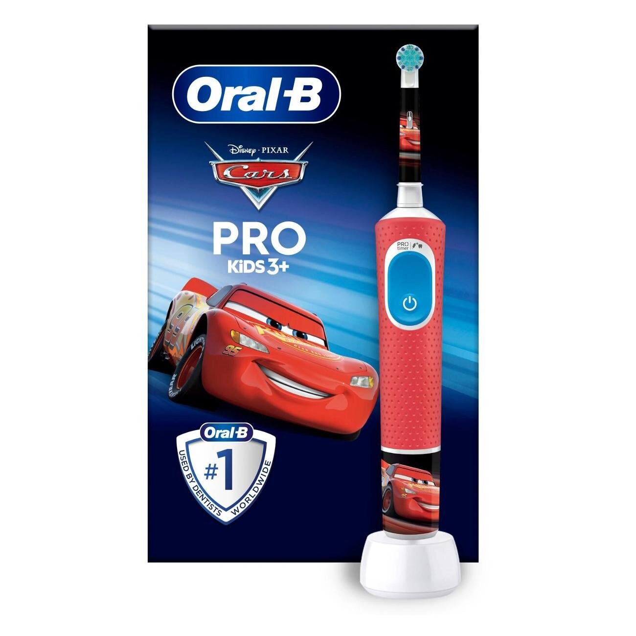Электрическая зубная щетка Oral-B Vitality Pro Kids Cars D103.413.2K