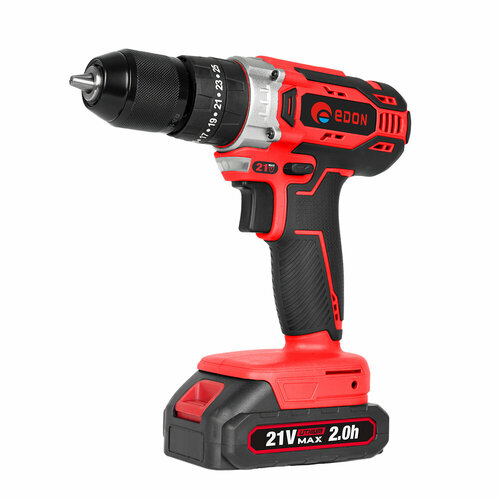 Дрель-шуруповерт аккумуляторная Edon UAD-21A ударная 5360₽