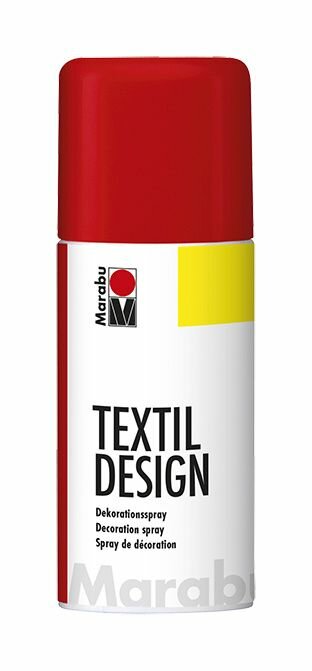фото Marabu Краска в аэрозоли TextileDesign, 150 мл, красная вишня