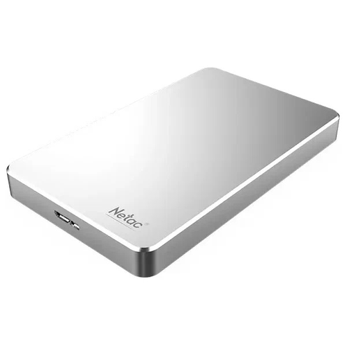 Внешний жесткий диск Netac K330 2Tb 2.5” USB 3.0 Серебристый, NT05K330N-002T-30SL