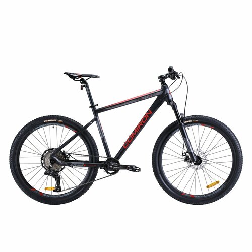Велосипед Взрослый Алюминиевый горный 275 дюймов 11 скоростей на рост 155-170см COMIRON PREDATOR Черный с красным скоростноймужчинемужскойженскийhardtailспортивныйнайнер 4500000₽
