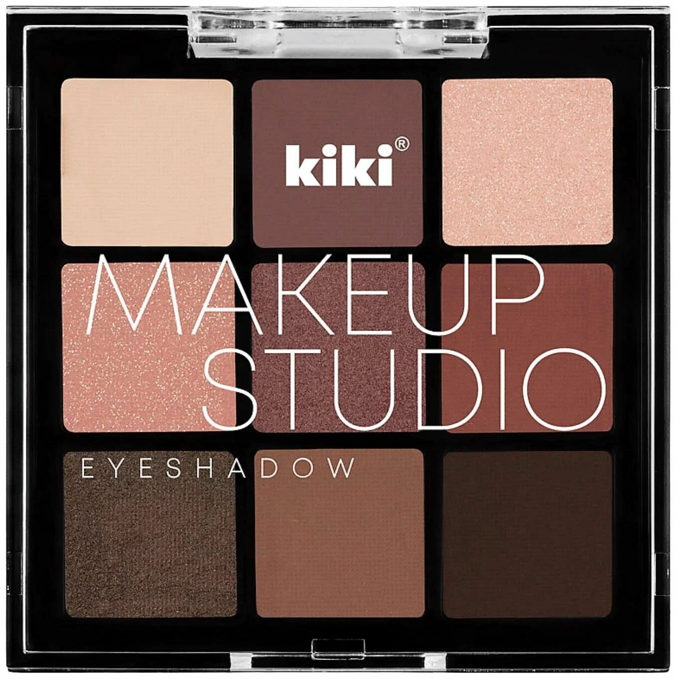 Kiki Тени для век "Makeup studio eyeshadow", тон 204 rose