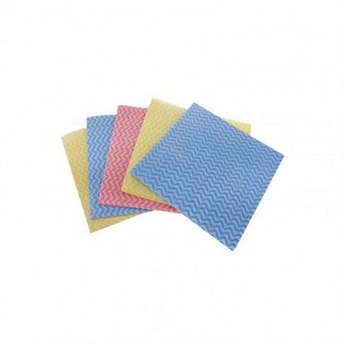 GlossHome Салфетка для уборки, вискоза, перфорированная, 5 штук