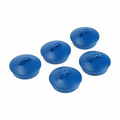 Пробка для ванны А-4178 1 12 голубая 5 шт 396₽