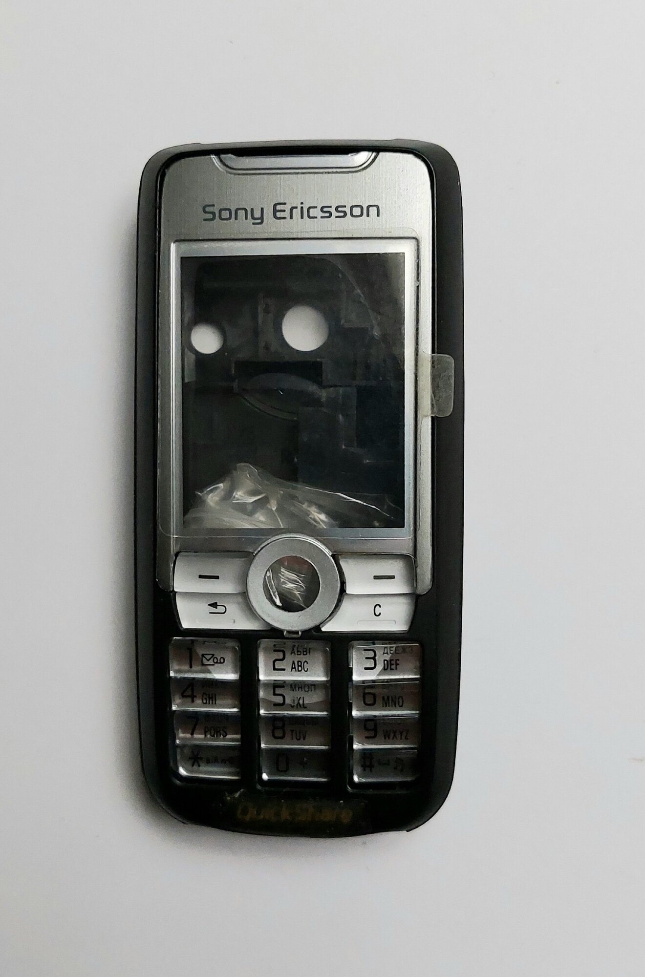 Корпус для Sony Ericsson K700 чёрный с клавиатурой