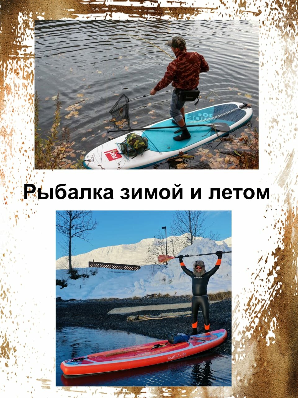 Sup board (Сапборд) с креплением для камеры / 2024 / Надувная доска KOI 11.6 / 350*84*15/ Полный комплект