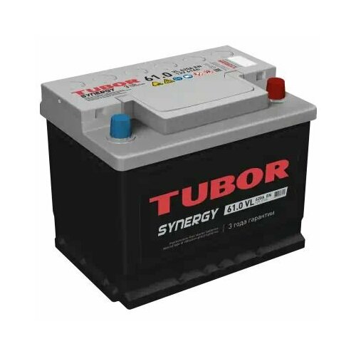Аккумулятор 61 А/ч о. п. Tubor Synergy ток 600 242x175x190