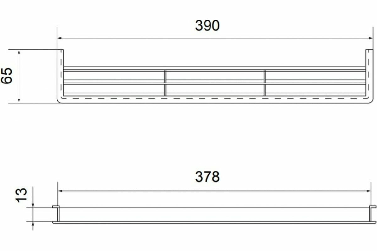 Вентиляционная решетка для цоколя Volpato 2190-449-NR