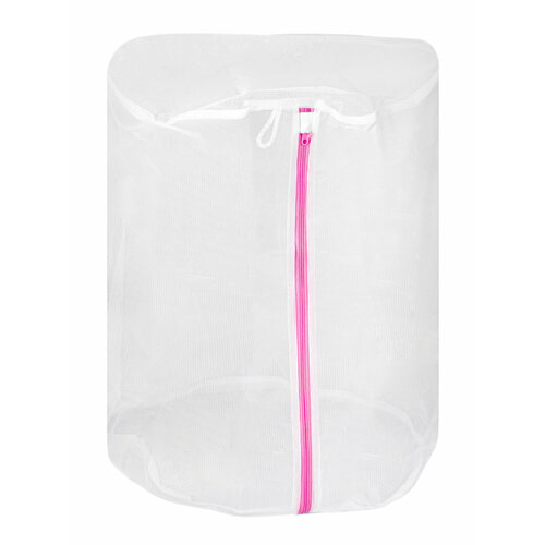 Мешок для стирки одежды / Сетка бельевая Д42х54 см (Мелкая сетка), PT-442528-P
